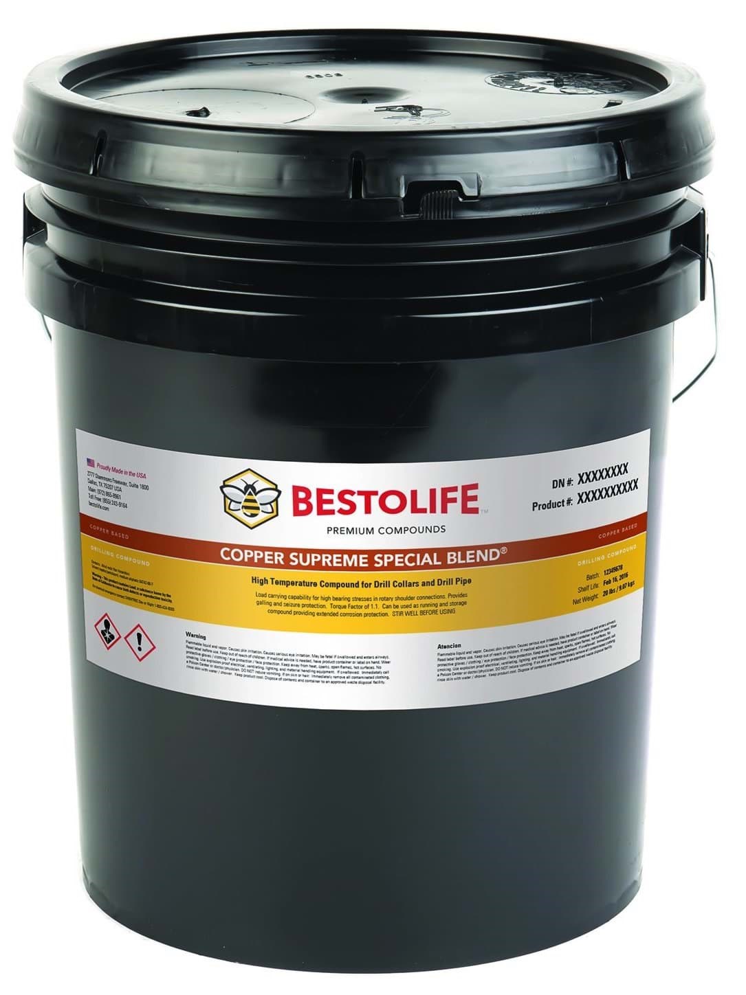 Picture of Copper Supreme Special Blend Bucket Plastic - 1gal