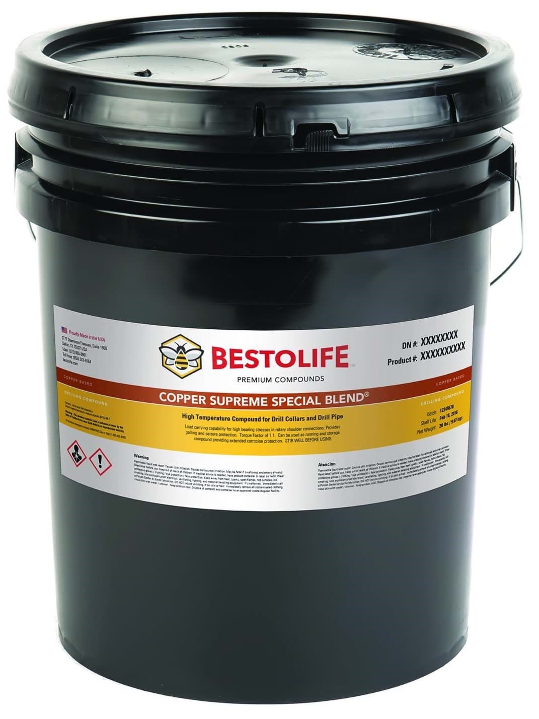 Picture of Copper Supreme Special Blend Bucket Plastic - 3 1/2gal