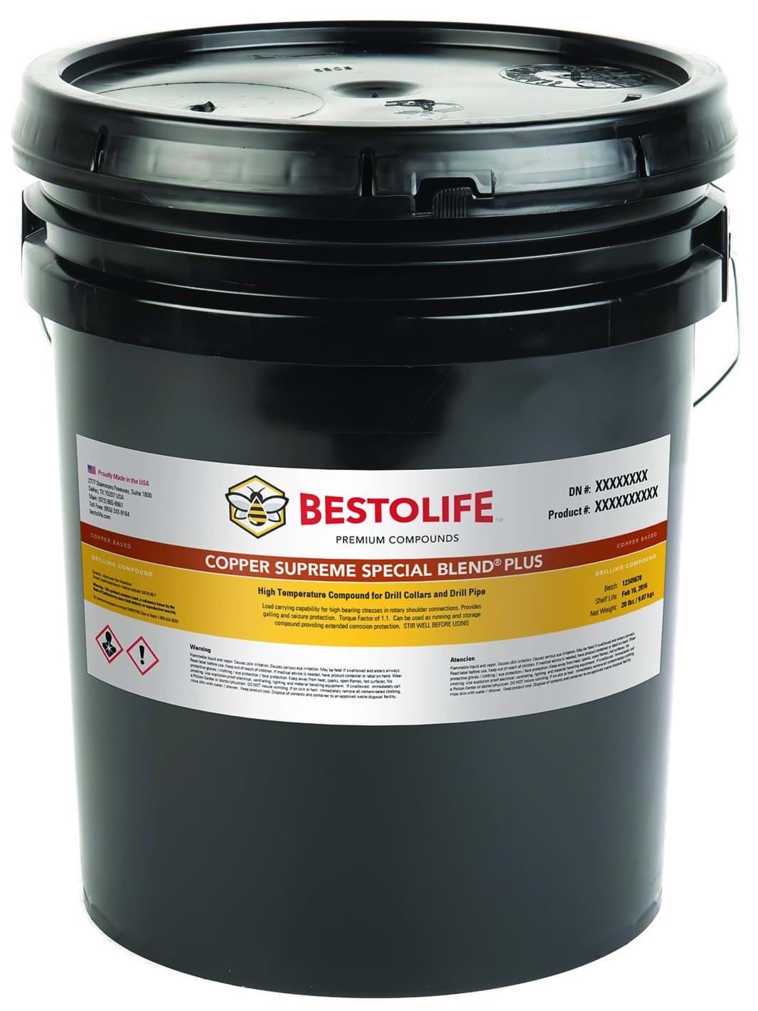 Picture of Copper Supreme Special Blend Plus Bucket Plastic - 3 1/2gal