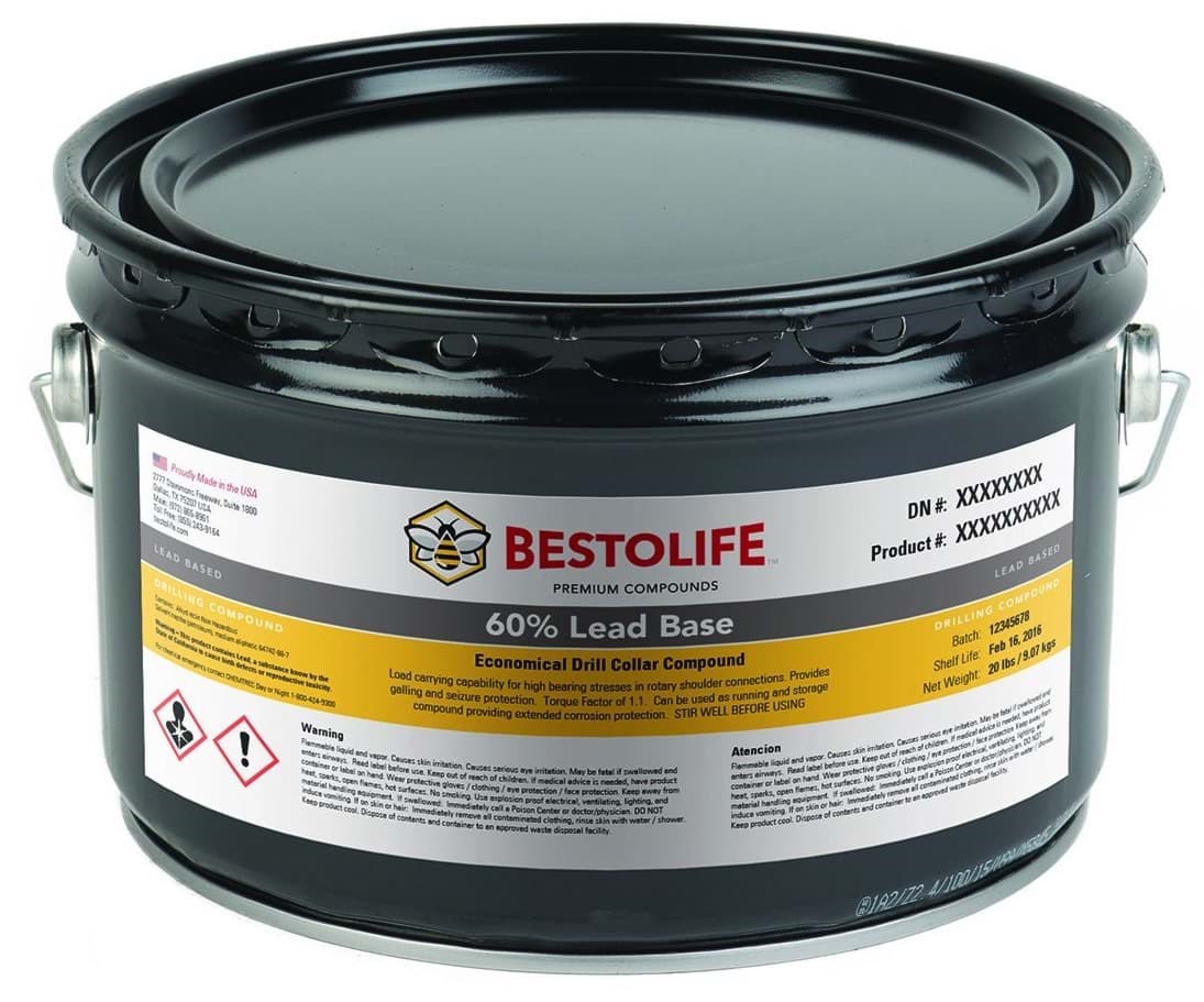 Picture of BESTOLIFE 60% Lead Base Bucket Metal - 3 1/2gal