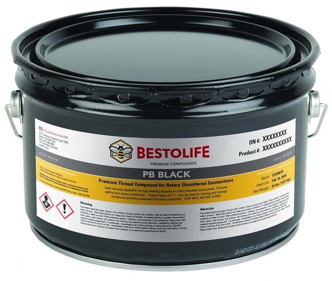 Picture of BESTOLIFE PB Black Bucket Metal - 3 1/2gal