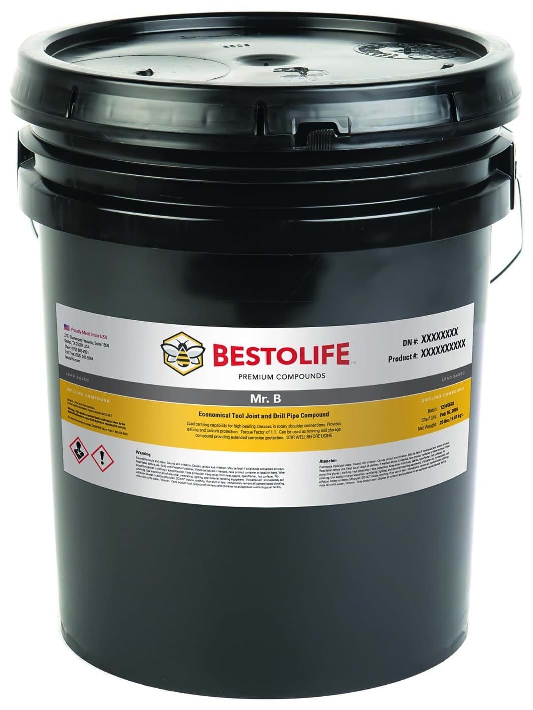 Picture of BESTOLIFE Mr. B Bucket Plastic - 5gal