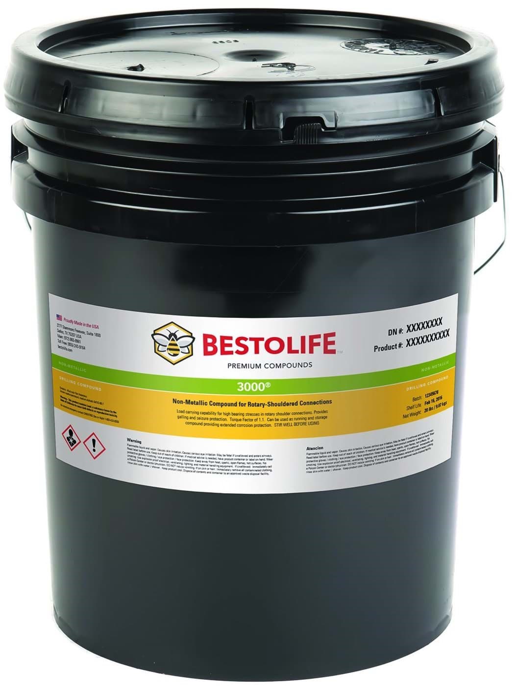 Picture of BESTOLIFE 3000 Bucket Plastic - 3 1/2gal
