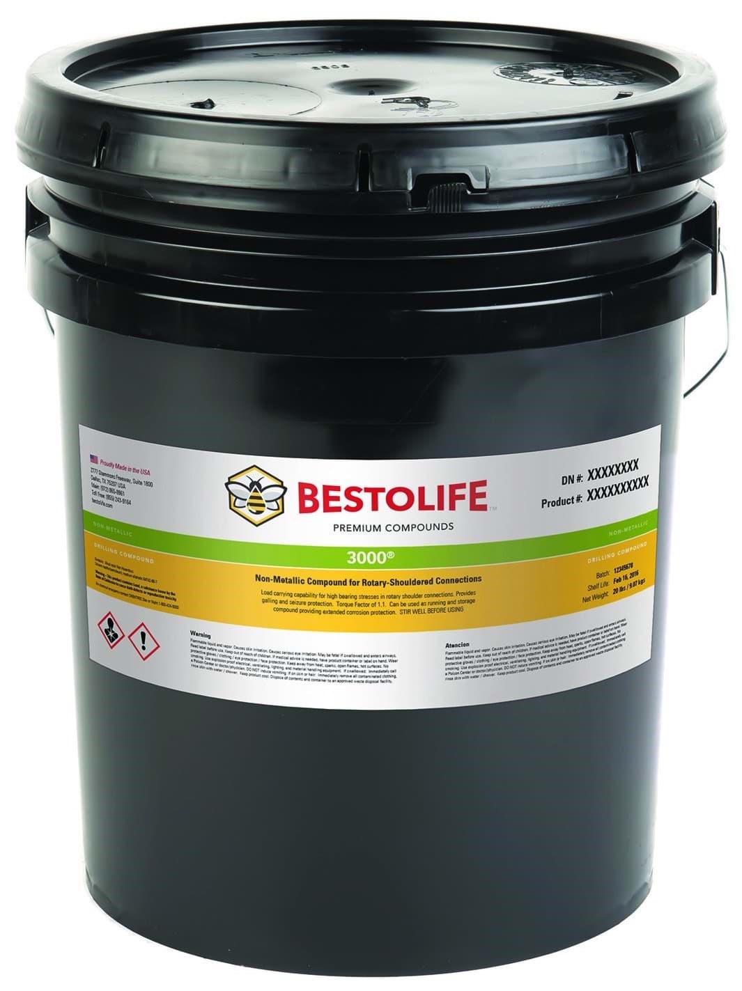 Picture of BESTOLIFE 3000 Bucket Plastic - 5gal
