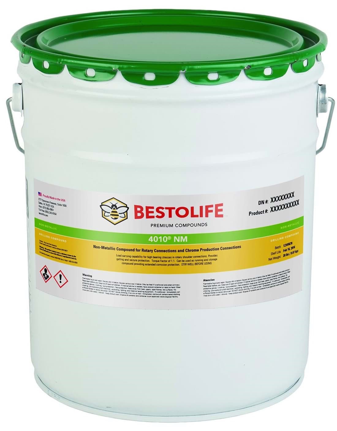 Picture of BESTOLIFE 4010 NM Bucket Plastic - 3 1/2gal