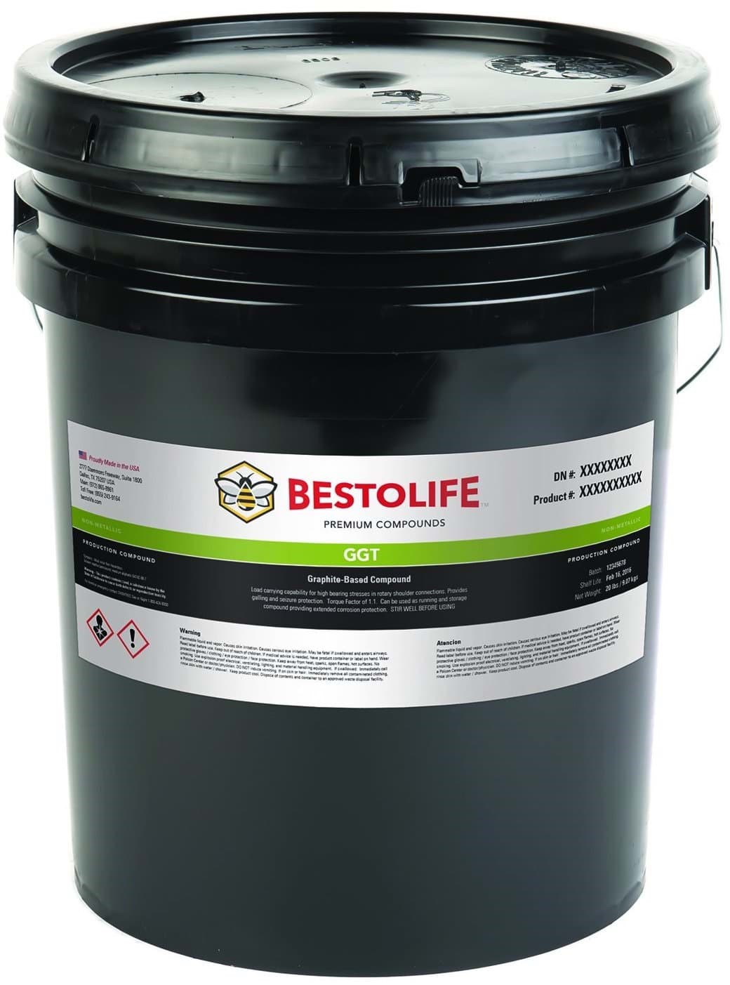 Picture of BESTOLIFE GGT Bucket Plastic - 5gal