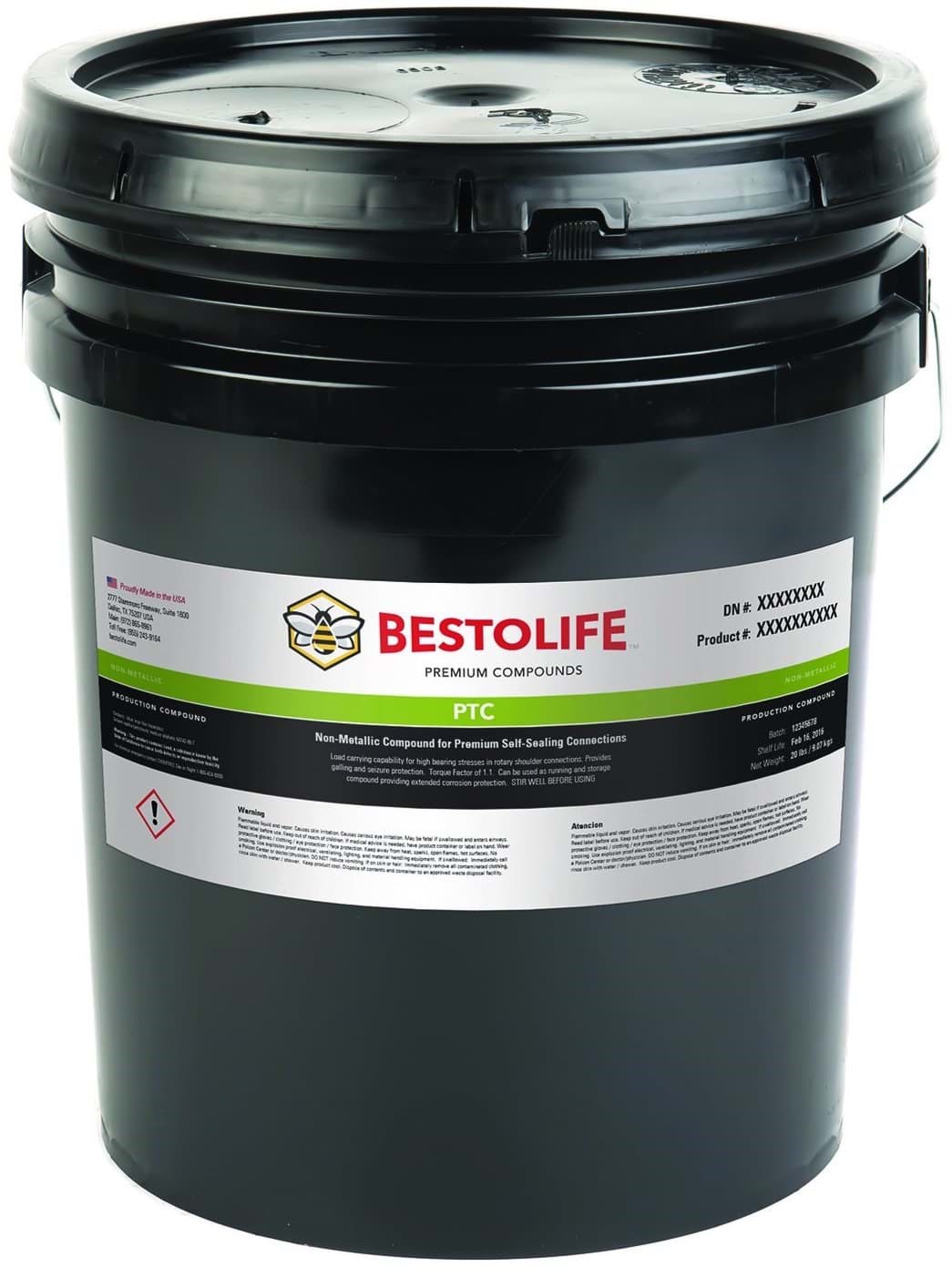Picture of BESTOLIFE PTC Bucket Plastic - 5gal