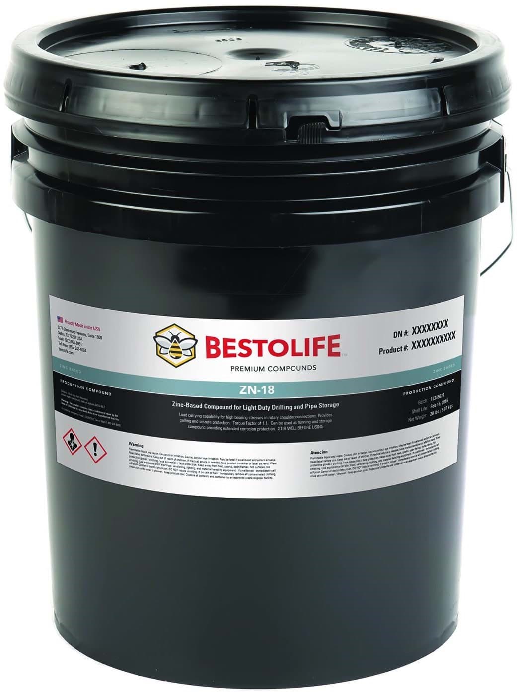Picture of BESTOLIFE ZN- 18 Bucket Plastic - 2gal