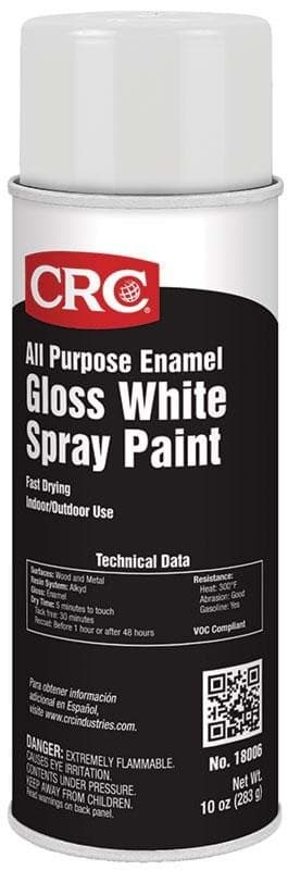 Picture of All Purpose Enamel Spray Paint-Gloss White, 10 Wt Oz