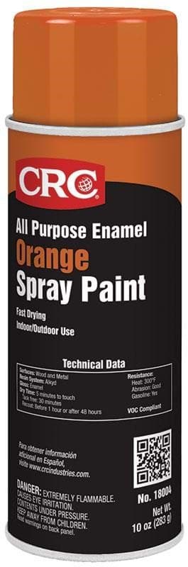 Picture of All Purpose Enamel Spray Paint-Orange, 10 Wt Oz
