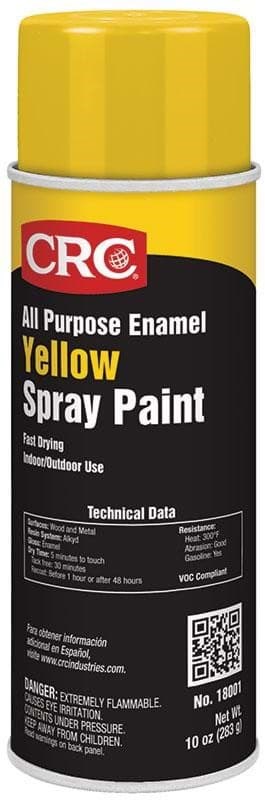 Picture of All Purpose Enamel Spray Paint-Yellow, 10 Wt Oz
