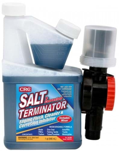 Picture of Salt Terminator Engine Flush, Cleaner & Corrosion Inhibitor, 32 Fl Oz with Mixer
