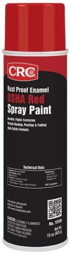 Picture of Rust Proof Enamel Spray Paint-OSHA Red, 15 Wt Oz