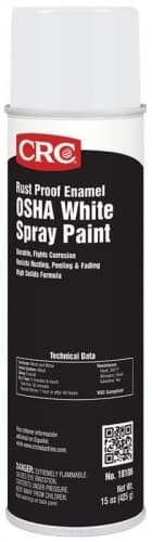 Picture of Rust Proof Enamel Spray Paint-OSHA White, 15 Wt Oz