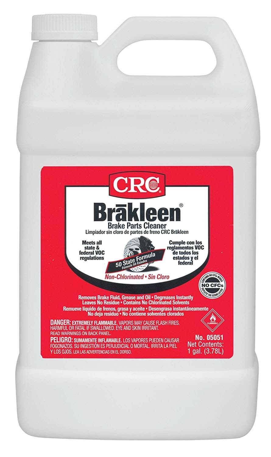 Picture of Brakleen Non-Chlorinated Brake Parts Cleaner - 50 State Formula, 1 Gal