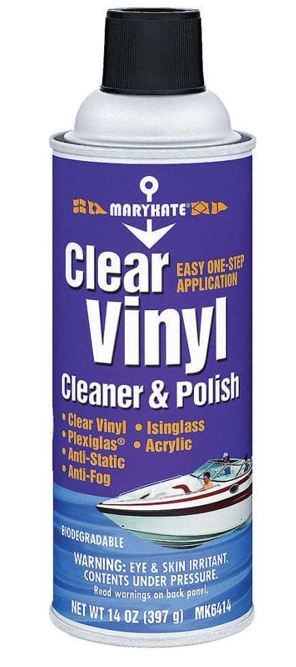 Picture of Clear Vinyl Cleaner and Polish, 14 Wt Oz
