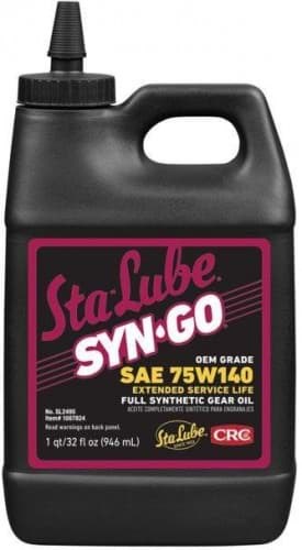 Picture of Syn-Go  OEM Grade/Extended Interval, Synthetic Gear Oil 75W140, 32 Fl Oz