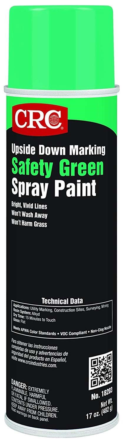 Picture of Upside Down Marking Paints-Safety Green, 17 Wt Oz