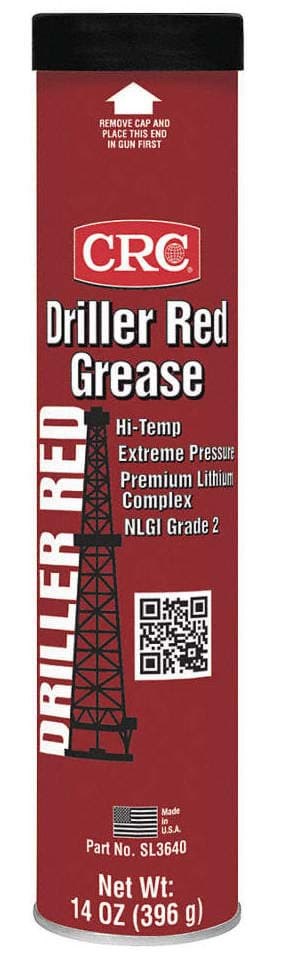 Picture of Driller Red Grease Extreme Pressure Lithium Complex Grease, 14 Wt Oz