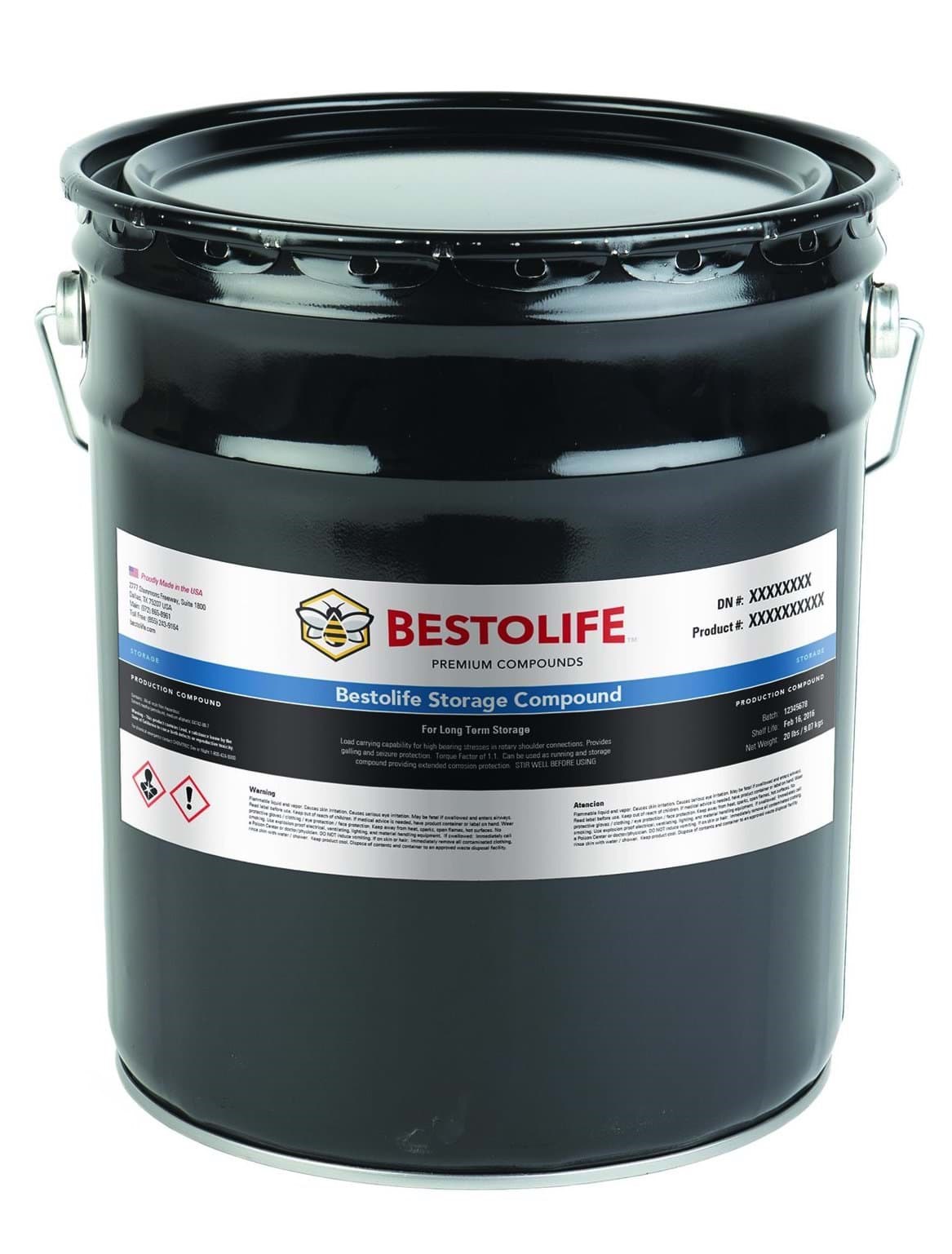 Picture of BESTOLIFE Storage Compound Bucket Metal - 5gal