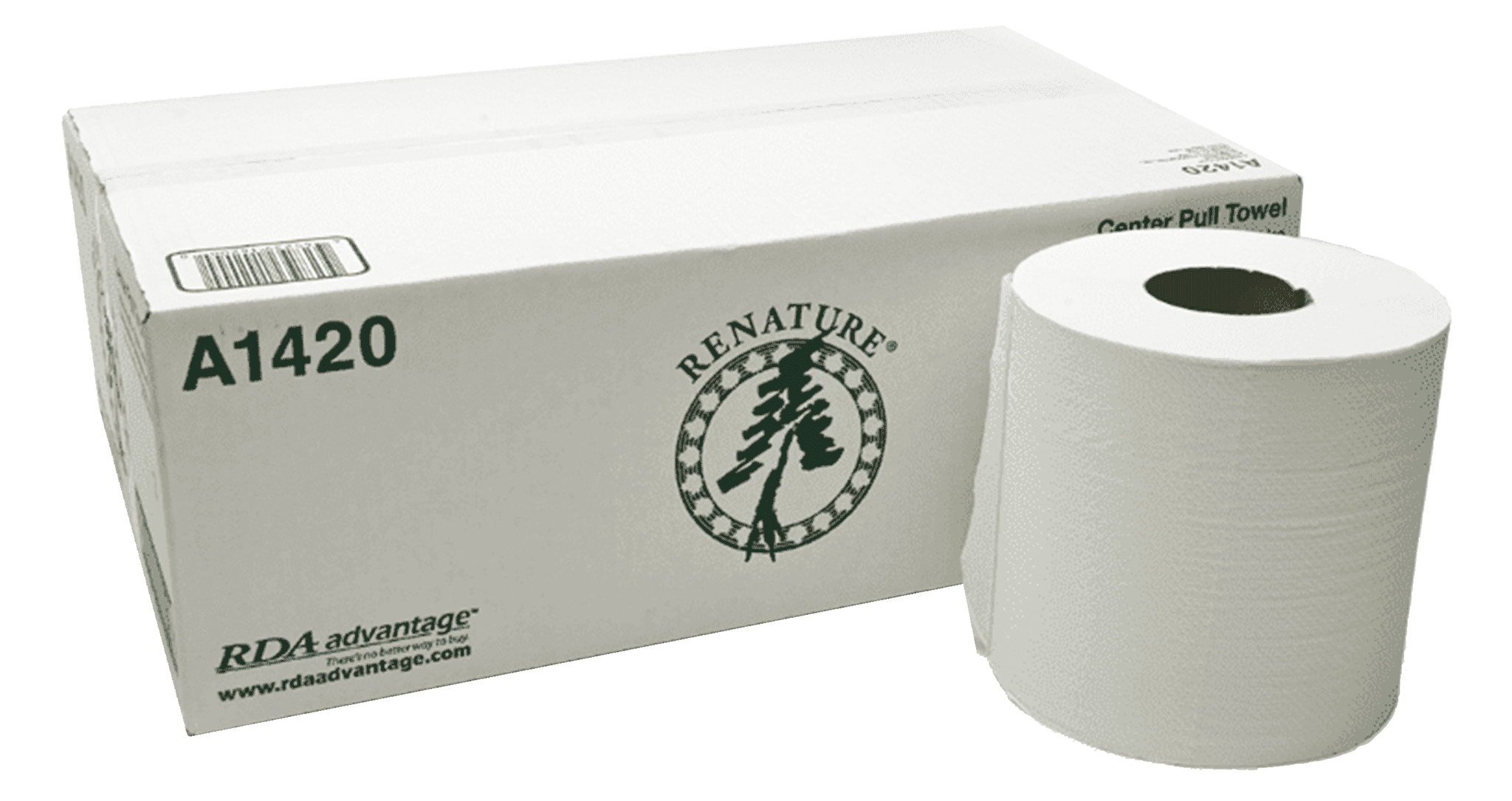 Picture of Roll Towel Commercial White Center Pull Advantage 