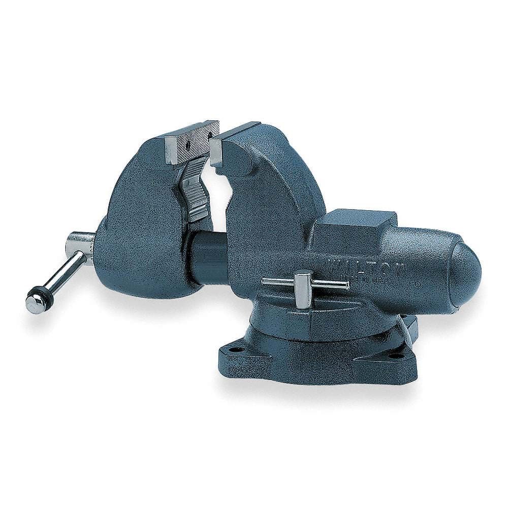 Picture of Combination Pipe and Bench 5" Jaw Round Channel Vise with Swivel Base