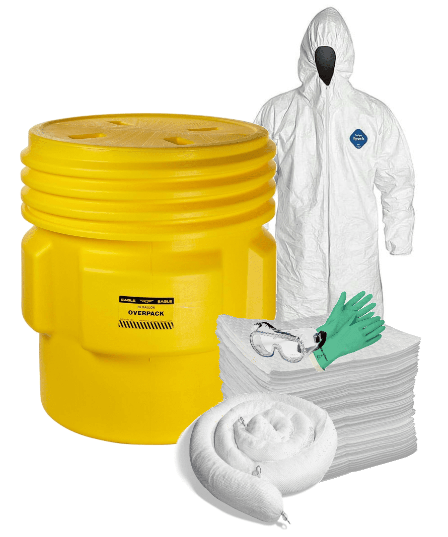 Picture of Spill Kit, Oil Only, 95 Gallon w/ PPE for Two People