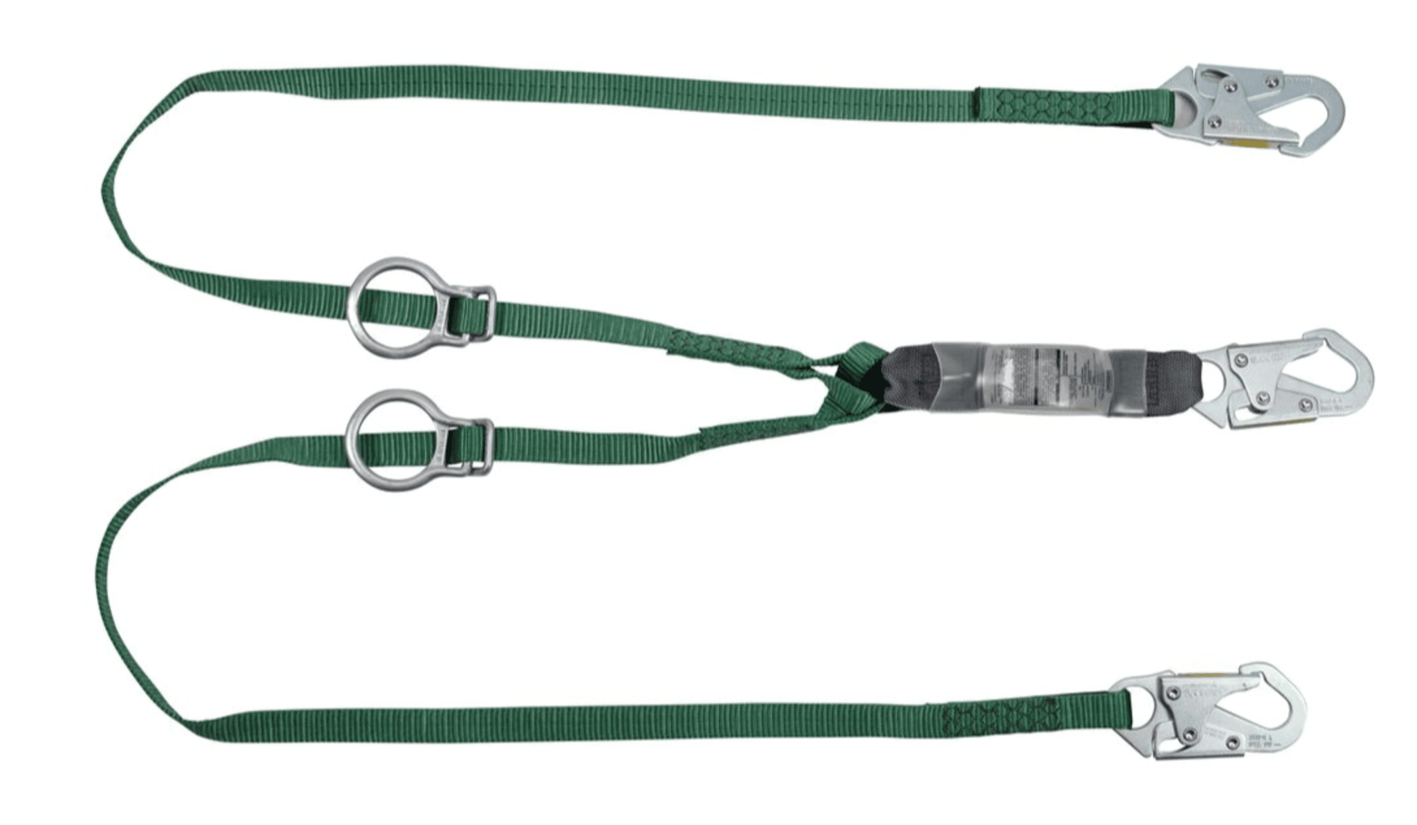 Picture of Lanyard Twin Leg w/ Carabiner Hooks MSA 