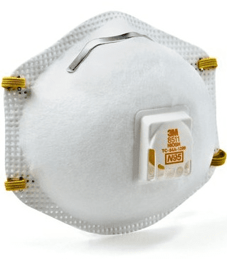 Picture of Respirator Disposable w/ Exhale Valve 3M– 10pack