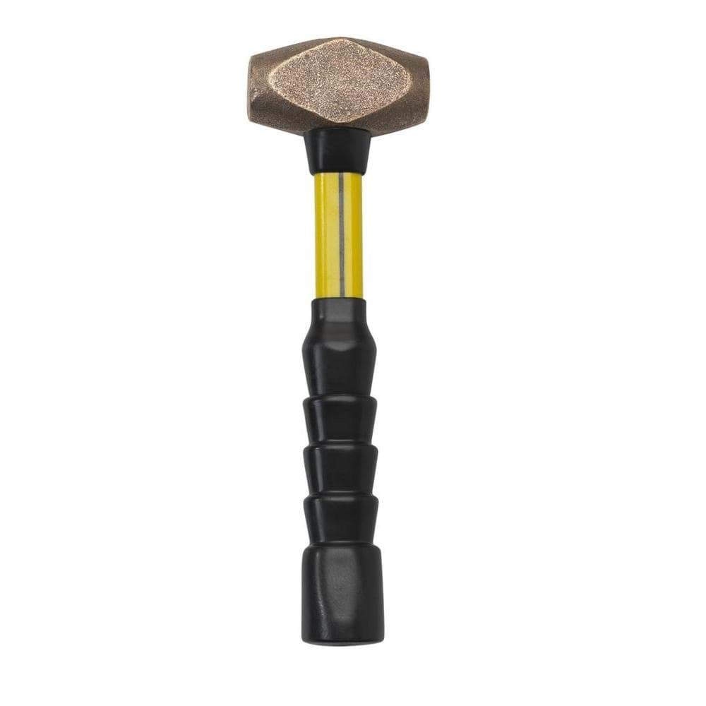 Picture of Hammer Brass w/ Handle Fiberglass Nupla – 4lb. 