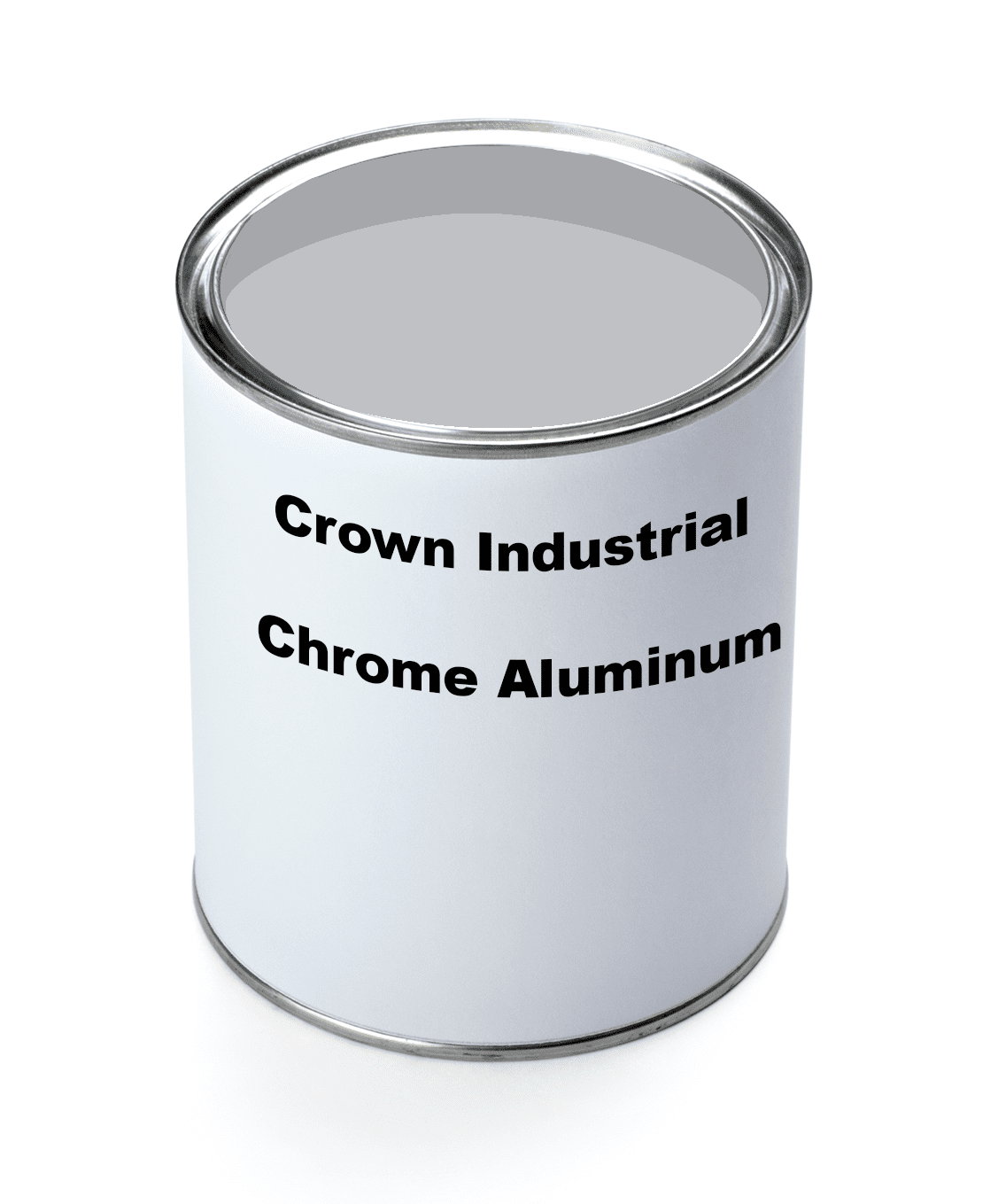 Picture of Paint Gallon Industrial Crown – Chrome Aluminum 